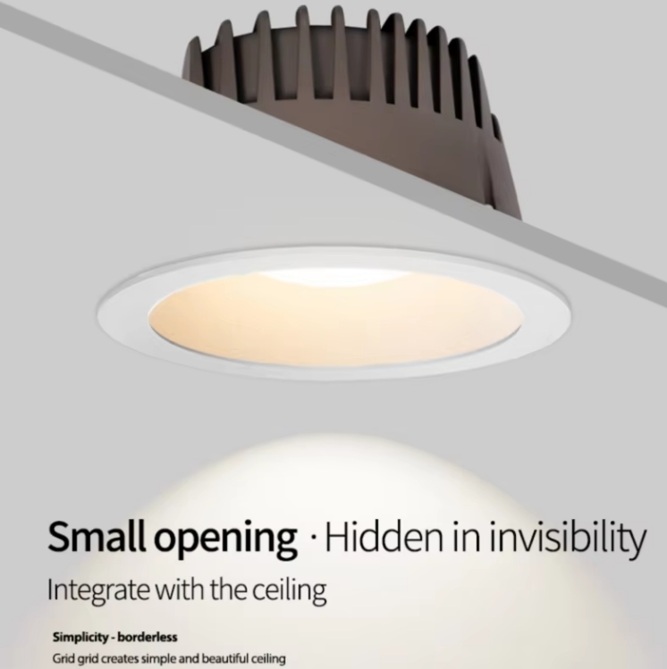 Small opening of 18w 24w downlight
