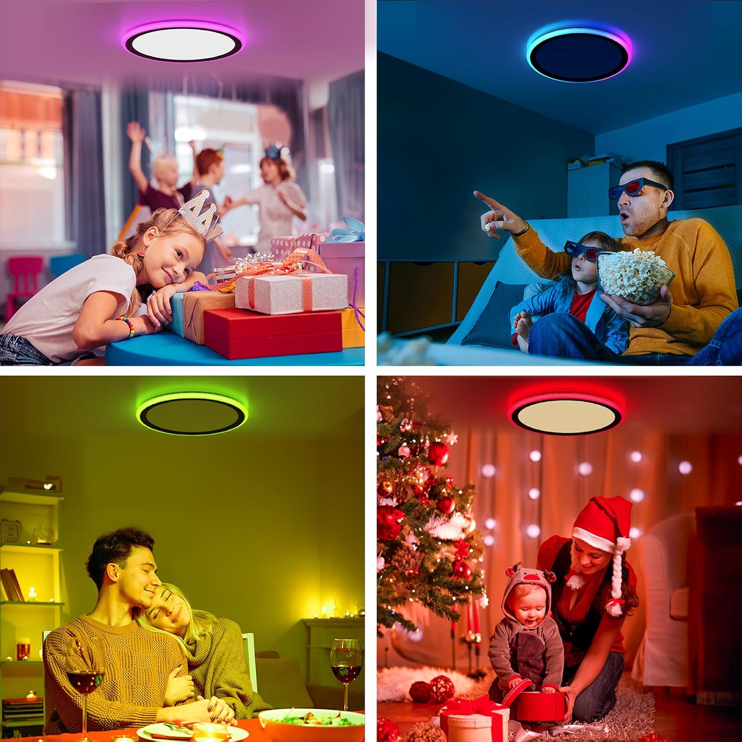 CCT ceiling panel light