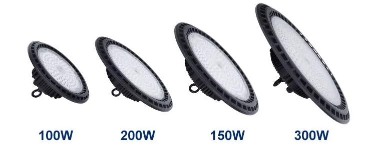 Different size of UFO highbay light