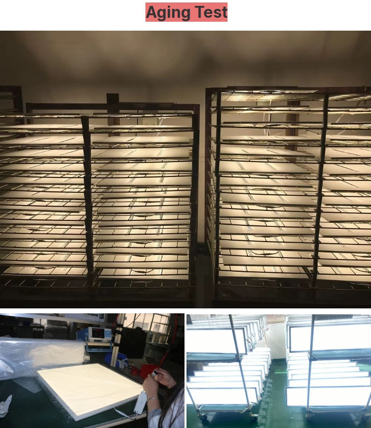aging test wityh led grille light