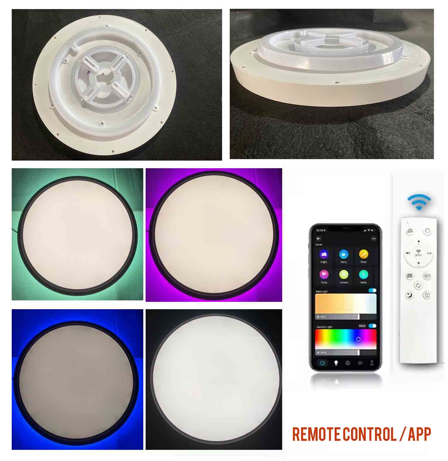 CCT ceiling panel light