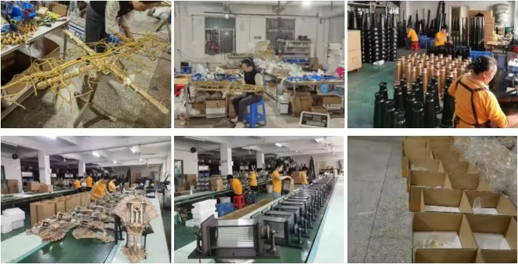 Assembly picture of IP65 stadium high bay light