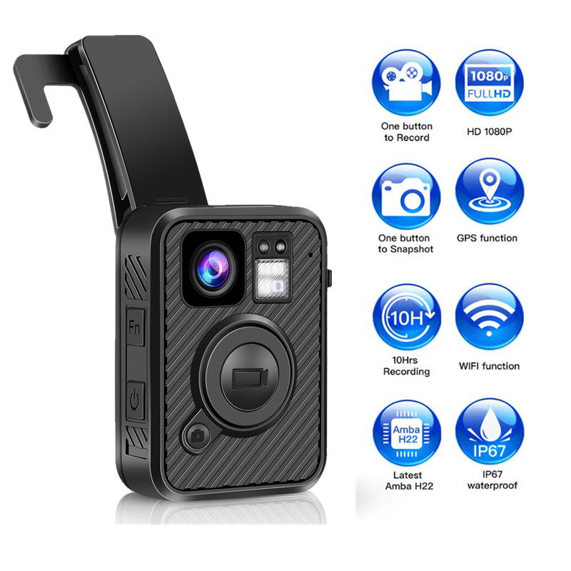 Mini Body Worn Camera, Mini WIFI Body Camera, IR Night Vision Body Worn