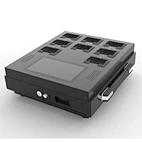 7 inch Screen LCD Screen 8 Ports Multi Docking Station for Body Worn Camera