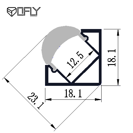 Corner LED Profile
