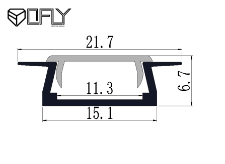 Mounted LED Aluminum Profile