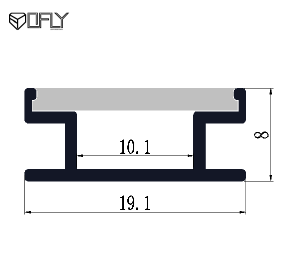 Aluminum LED Profile supplier manufacturer Ofly