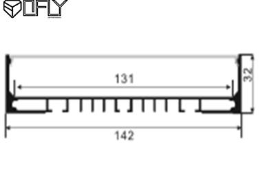 Suspended LED Profile