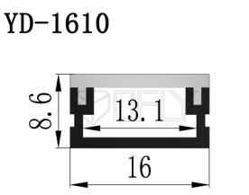 Surface Mounted LED Profile