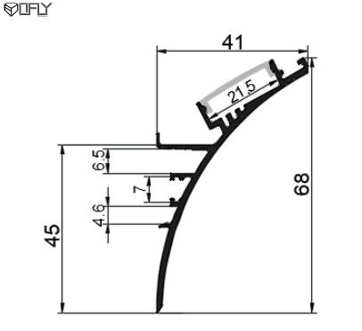 Surface Mounted LED Profile