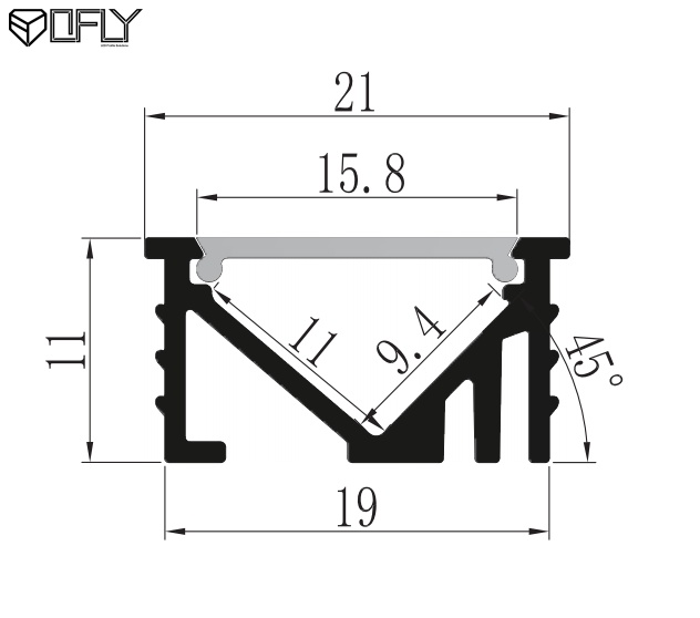Aluminum Recessed Profile