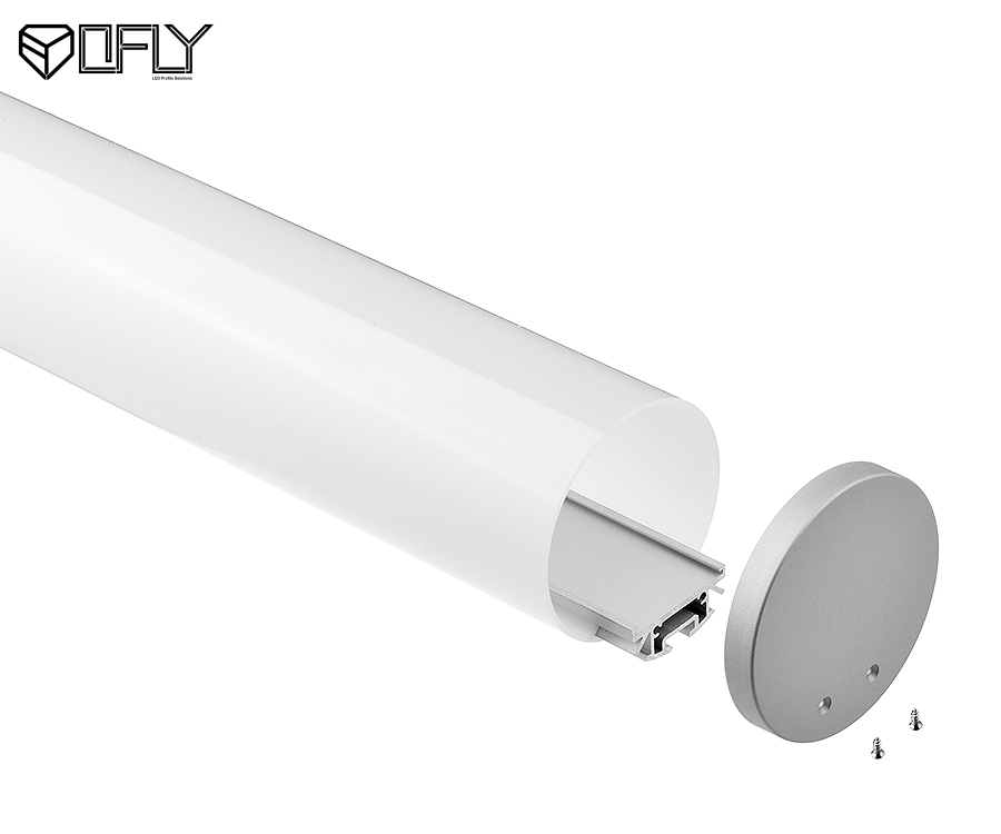 Round LED Extrusion