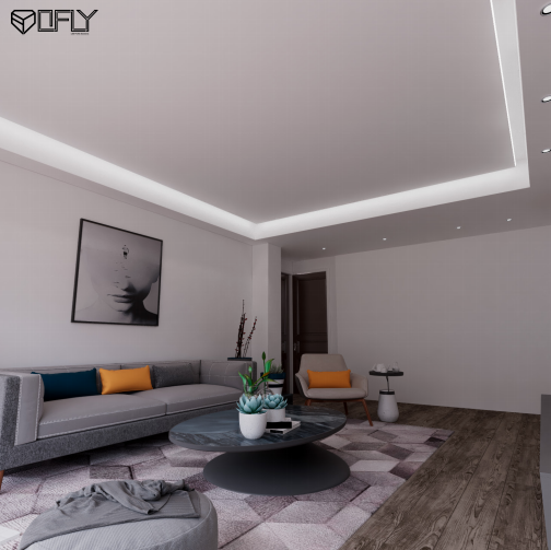 Oflyled Plaster LED Profile Supplier Manufacturer ofly