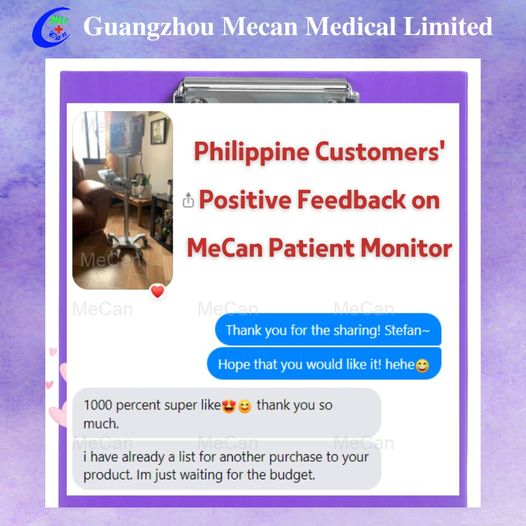 Positive Feedback on Patient Monitor From Philippine Customers | MeCan Medical