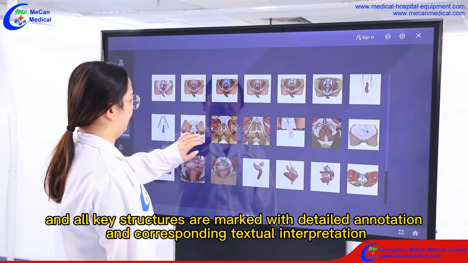 How to operate the 3D Virtual Anatomy System