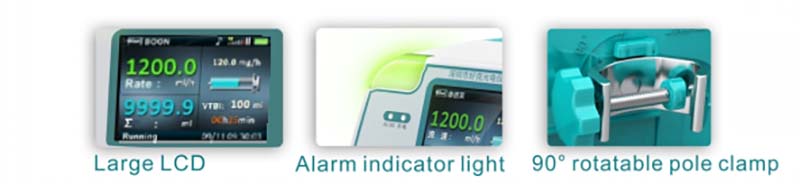 Automatic Electric Quality Syringe Pump With LCD display | MeCan Medical 9