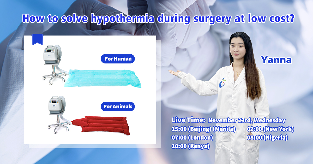 How to solve hypothermia during surgery at low cost? | MeCan Medical