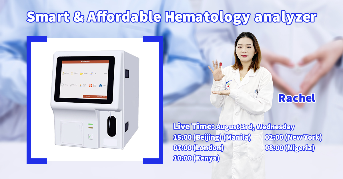 Welcome to our live stream about Hematology Analyzer