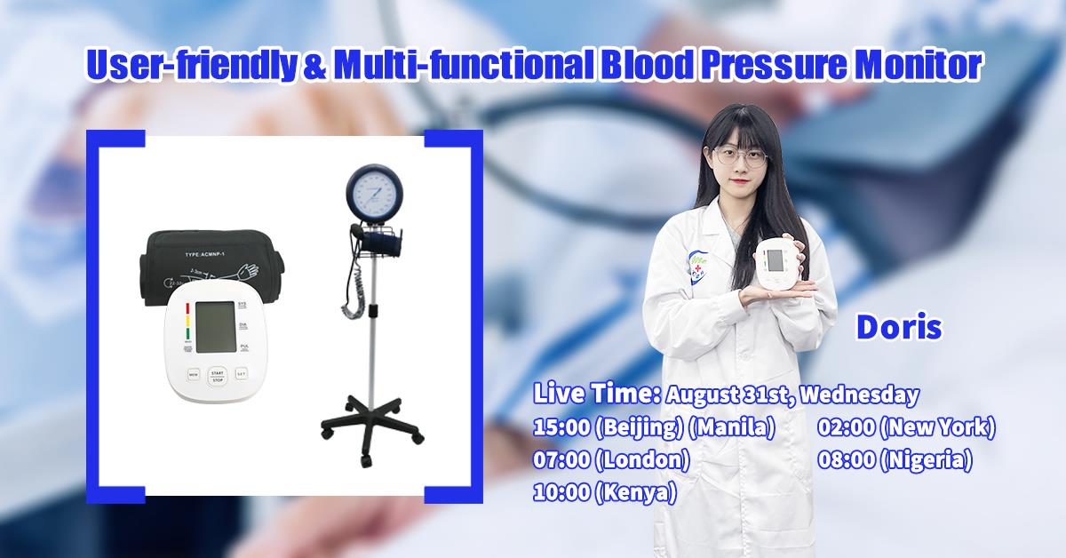 Welcome to Our Live Stream about Blood Pressure Monitor