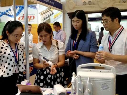 The First Day in CAMBODIA PHAR-MED EXPO 2019