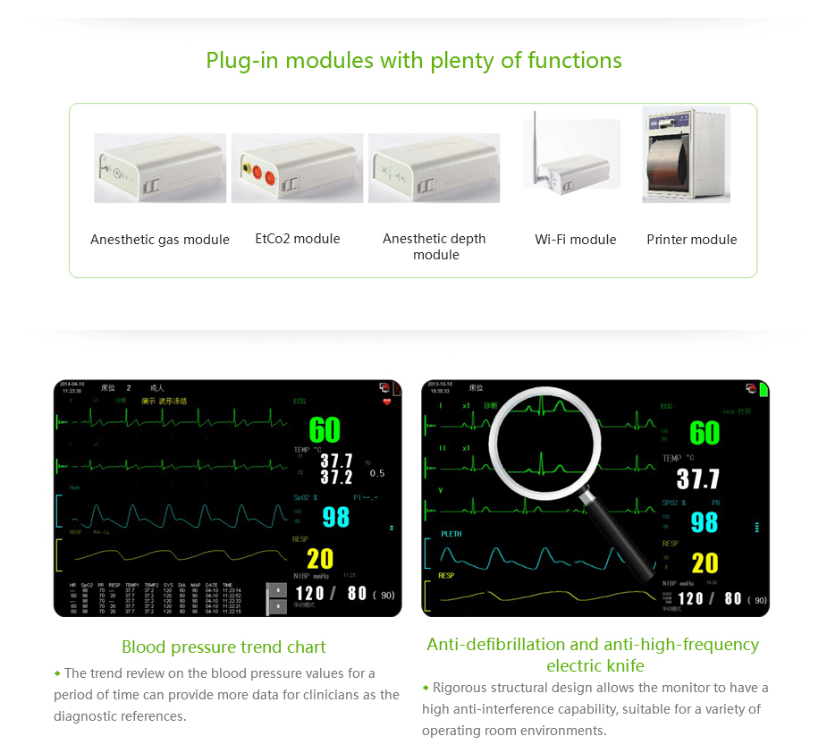 Modular Patient Monitor For Operation Room 8