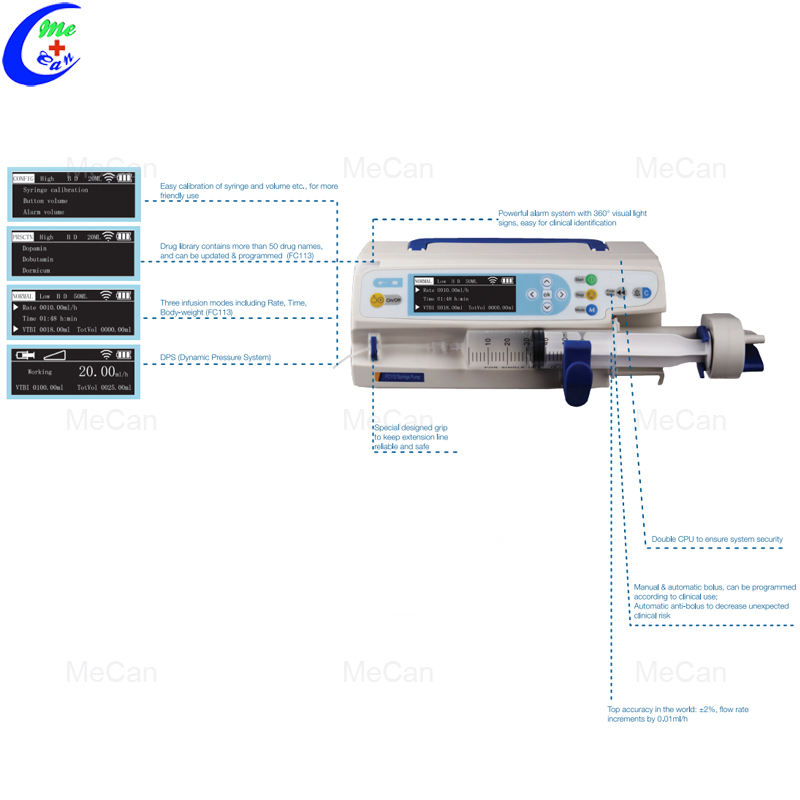 Portable Electric Syringe Pump with Good Price 6