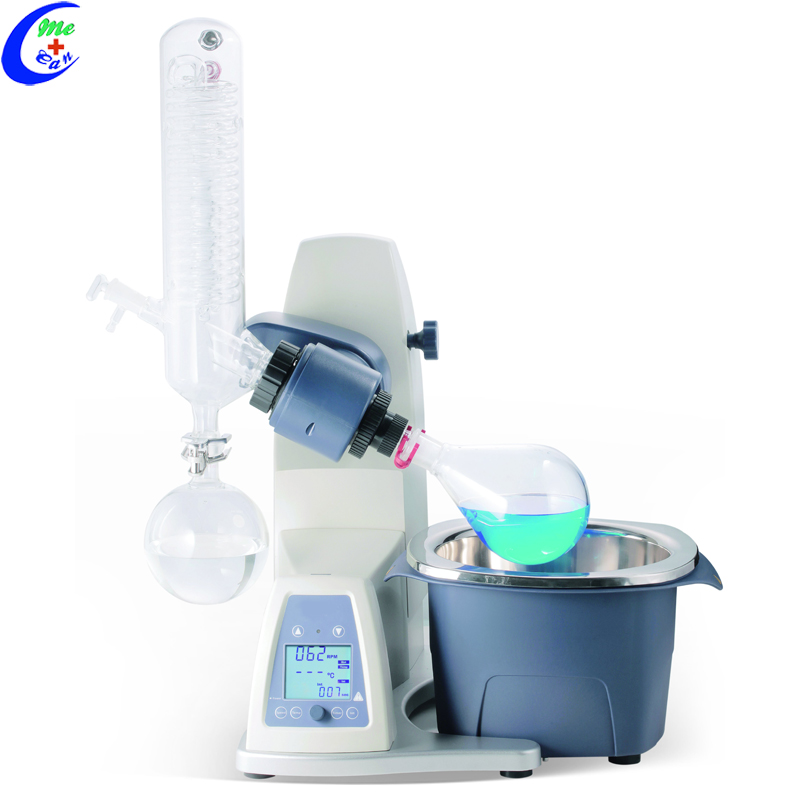 Lab Equipment LCD Digital Rotary Evaporator For Distillation 7