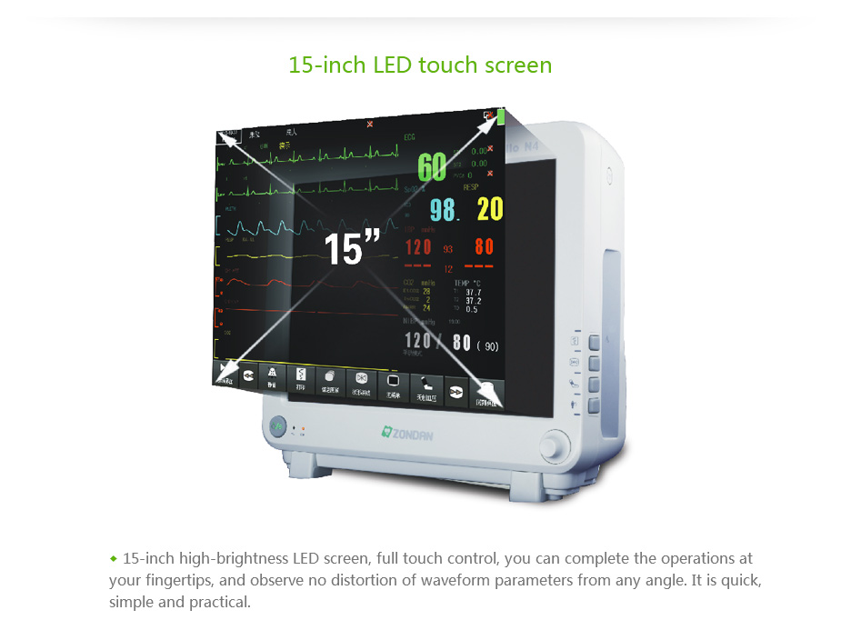 Multi Parameter ICU Patient Monitor System 6