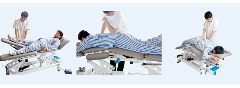 Rehabilitation Equipment Multi Postural Examination And Treatment Couch 8