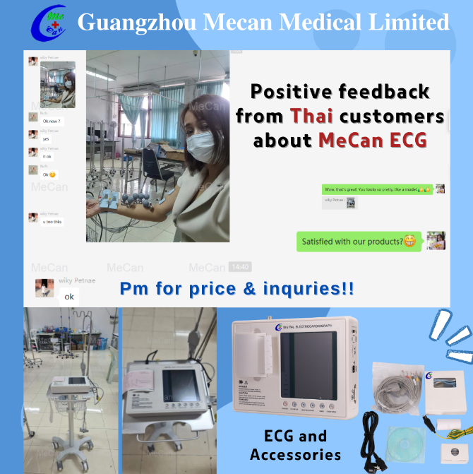 Positive feedback from Thai customers about ECG | MeCan Medical
