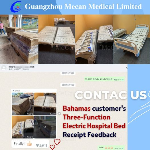 Positive FeedBack on 3-Function Electric Hospital Bed From Bahamas | MeCan Medical