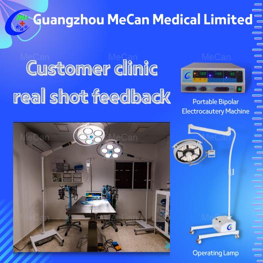 FeedBack on Electrocautery Machine and Operating Lamp | MeCan Medical
