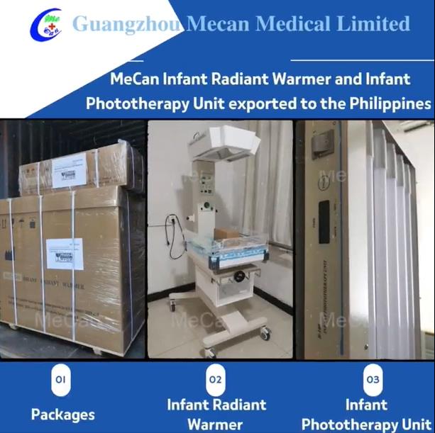 Infant Radiant Warmer and Infant Phototherapy Unit to Philippines | MeCan Medical