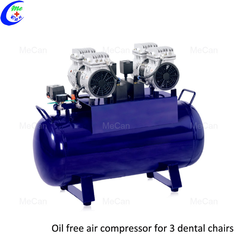 Hot-selling Dental Equipment Silence Oil Free Air Compressor 8