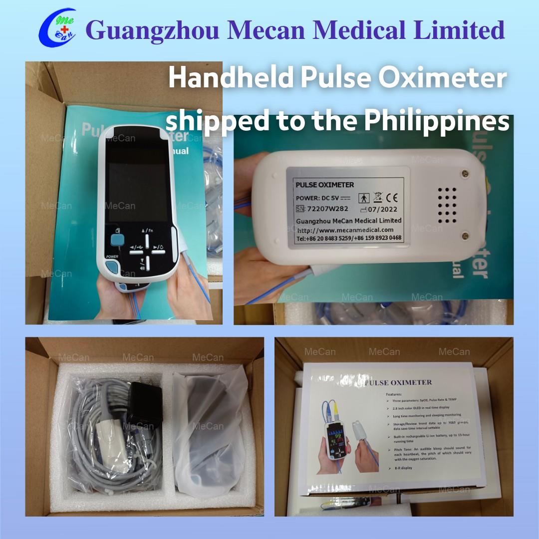 Handheld Pulse Oximeter Shipped to the Philippines