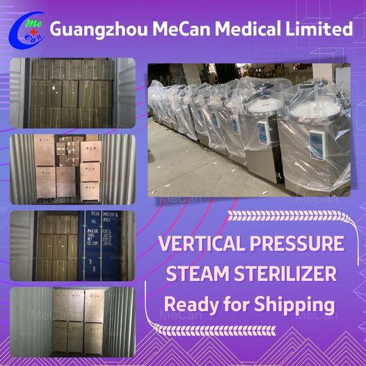 Vertical Pressure Steam Sterilizer Ready for Shipping