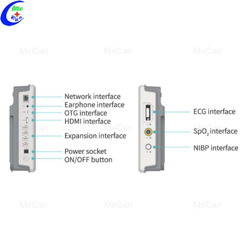 Portable 3 6 12 Channel Lead Digital ECG Machine with Interpretation 8