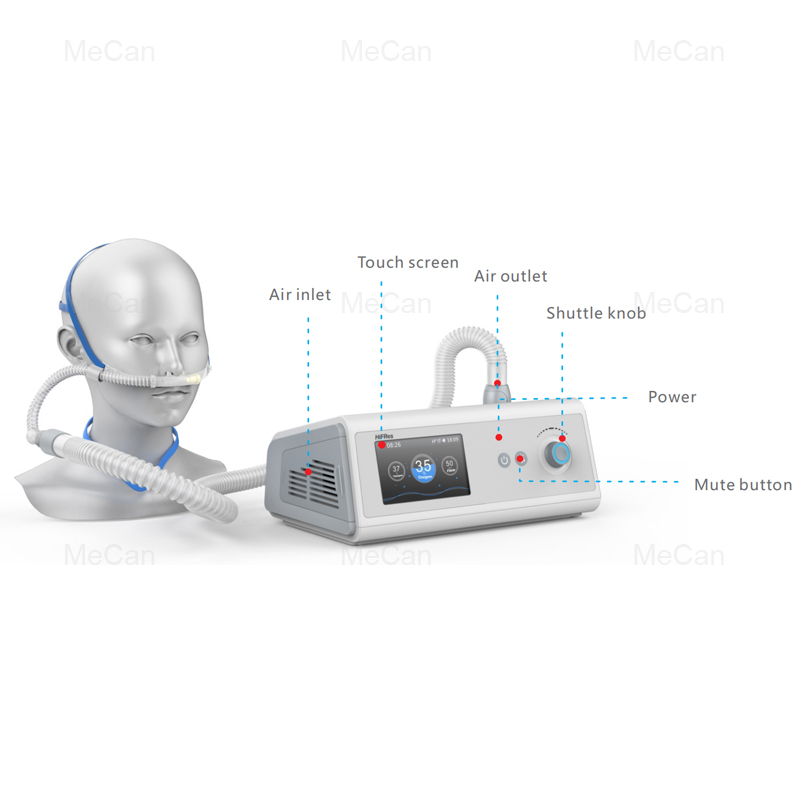 Whole Sale High Flow Oxygen Nasal Cannula Device with Heated Respiratory Humidifiers 10