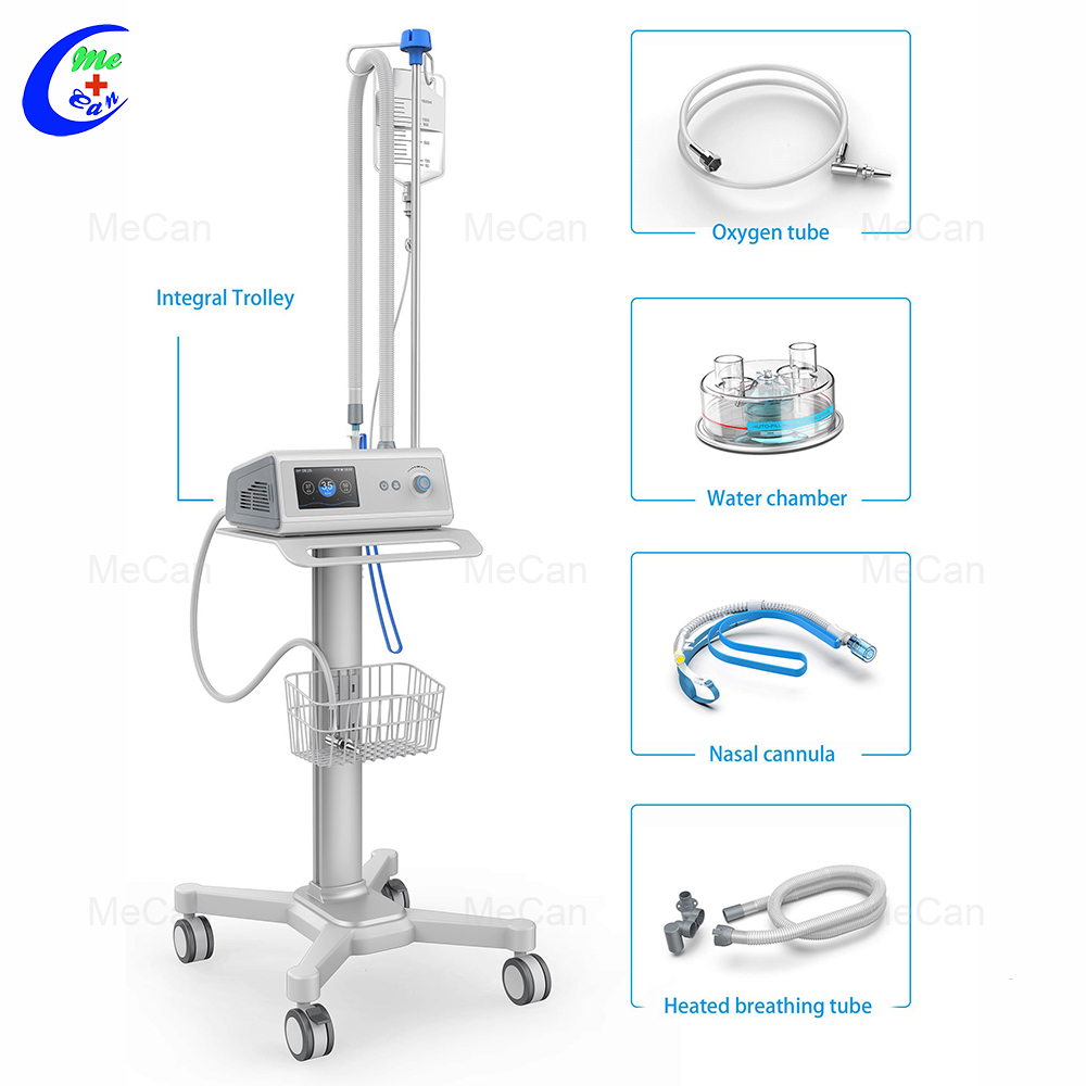 Whole Sale High Flow Oxygen Nasal Cannula Device with Heated Respiratory Humidifiers 13