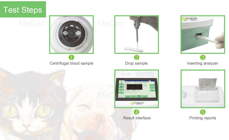 Clinical Analytical Instruments POCT Veterinary Dry Immunofluorescence Quantitative Analyzer 9