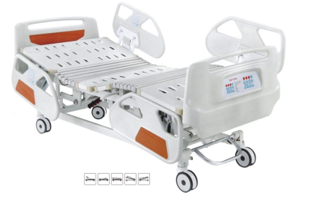 Hospital Equipment 5 Function ICU Electric Hospital Bed 4