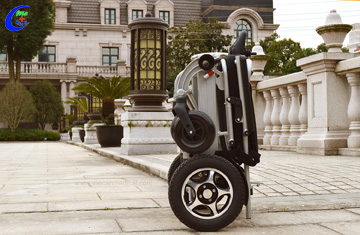 Medical Handicapped Lightweight Folding Electric Wheelchair 7