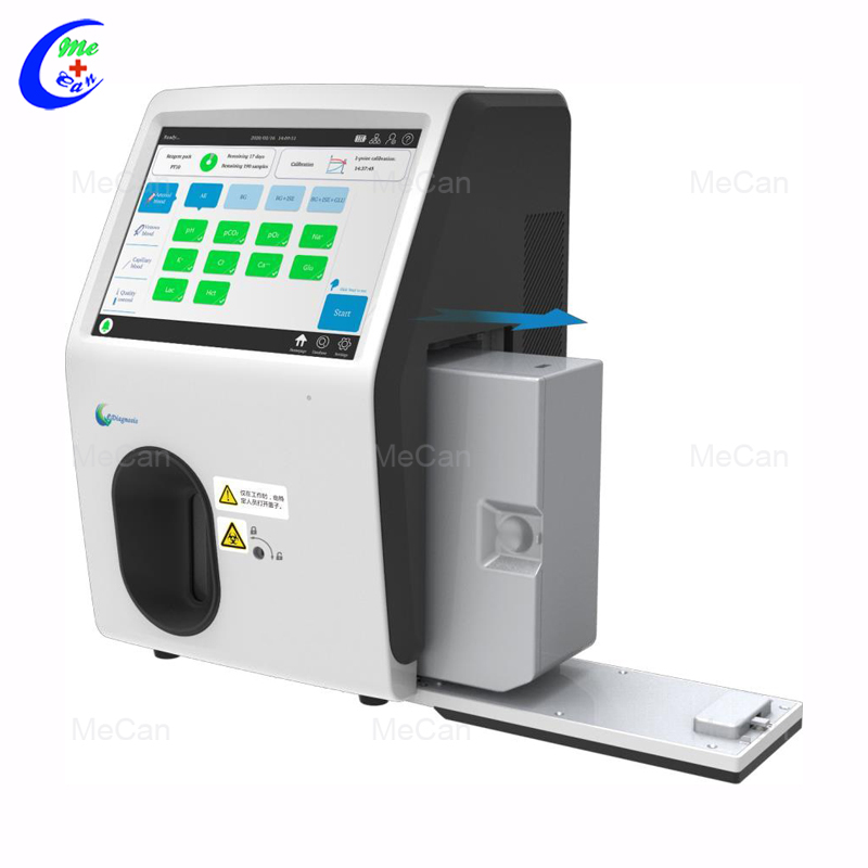 Laboratory Analyzer High Stability Portable Blood Gas Analyzer 9