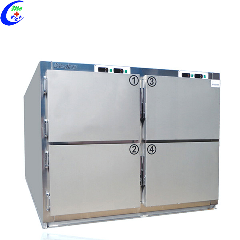 Medical Hospital Stainless Steel Body Morgue Freezer Refrigerator 9