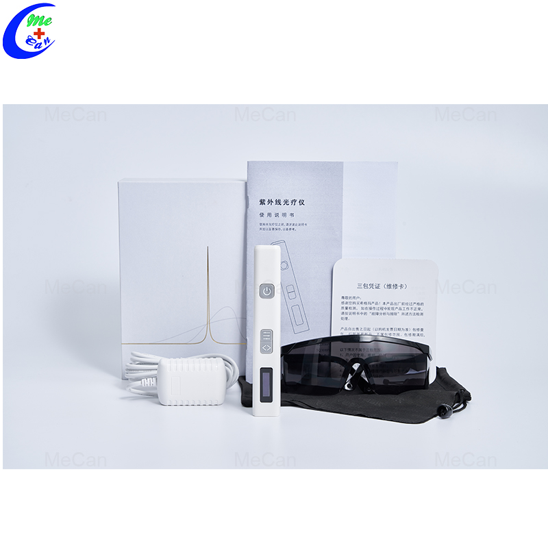 Portable UVB Lamp Vitiligo Psoriasis Eczema UV Phototherapy Device 8