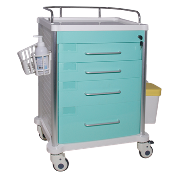 Multifunctional Nursing Trolly Medication Trolley 4