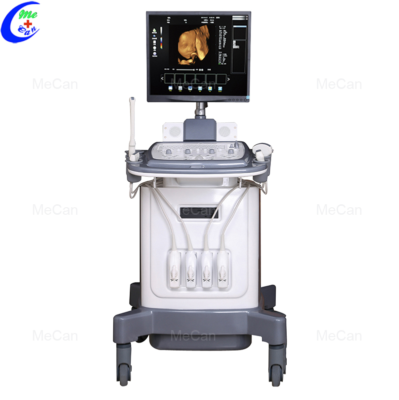 19 Inch High-resolution LCD Trolley Color Doppler Ultrasound Machine 7