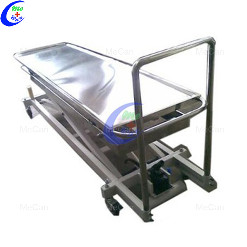 Funeral Equipment Body Morgue Funeral Trolley 7