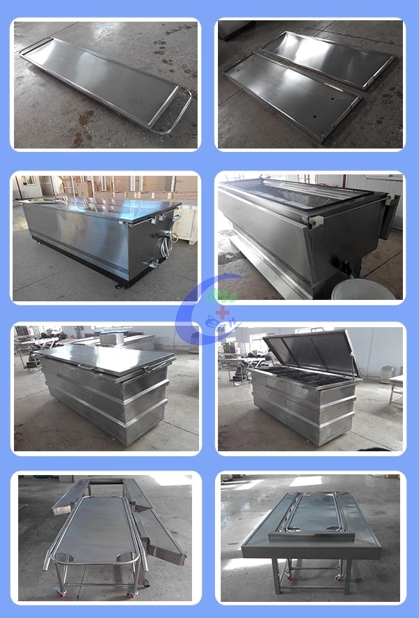 Funeral Equipment Body Morgue Funeral Trolley 13