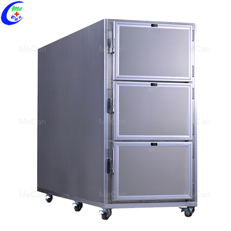 6 Bodies Stainless Steel Mortuary Coolers Cabinets 8